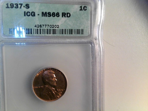 Cherry-Picked-From-Eaby-1937-S-LWC-MS-66-RD-In-A-ICG-Holder